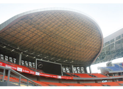 泰兴体育看台案例